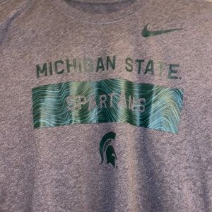 Michigan State University Nike Dri-fit T-shirt